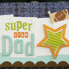 Super Star Dad by Laura Vegas featuring the New Bella Blvd Sophisticates and flags
