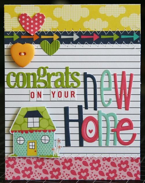 New Home card, by Laura Vegas.