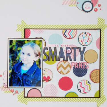 Little Miss Smarty Pants by Becki Adams featuring Kiss Me from Bella Blvd