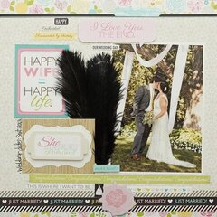 Happy Wife Happy Life by Megan Klauer featuring Love & Marriage from Bella Blvd