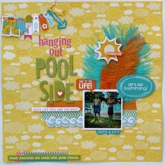 Hanging by the Pool side by Sheri Feypel featuring Surf & Sand from Bella Blvd