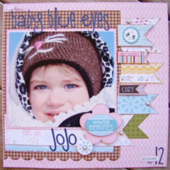 Bella Blvd's Winter Wonder / Baby Blue Eyes by Allyson Meinholz