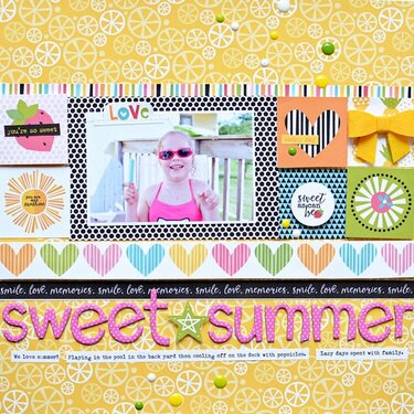 Sweet Summer by Jennifer Chapin featuring Fresh Market from Bella Blvd