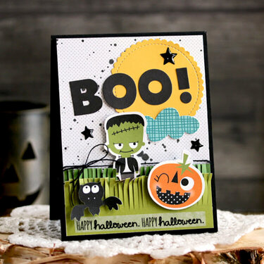 Halloween Card: BOO!
