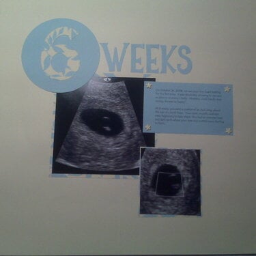 Pregnancy Scrapbook Page 3