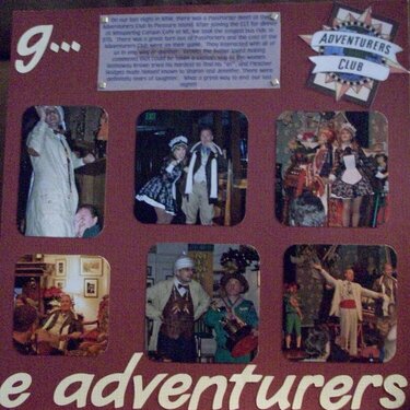 Adventurers Club 2 of 2