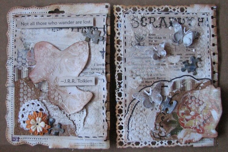 *Swirlydoos Ultimate Design* Art Journal pages week 5