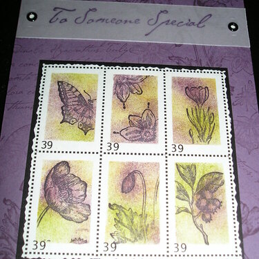 postage stamp layout