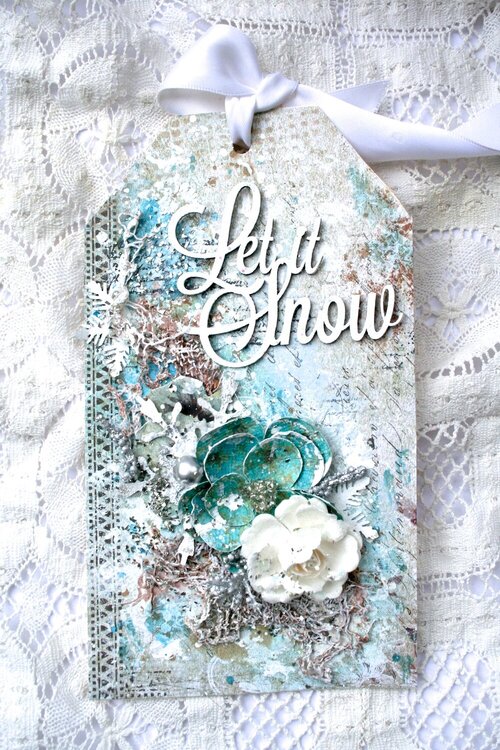 &#039;Let it Snow&#039; tag for *Blue Fern Studios*