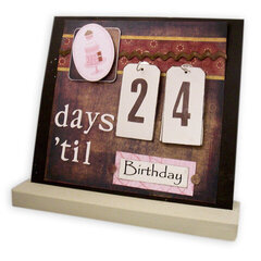 Days 'til Birthday - Interchangeable Magnet Board