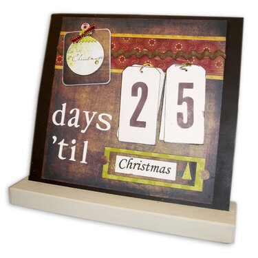 Days &#039;til Christmas - Interchangeable Magnet Board