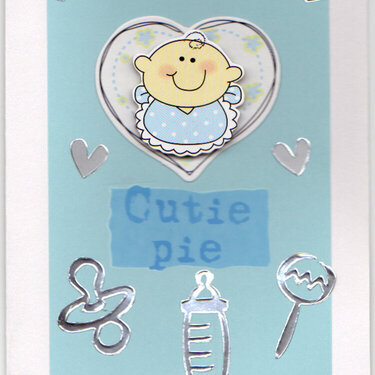 Cutie Pie - Baby blue
