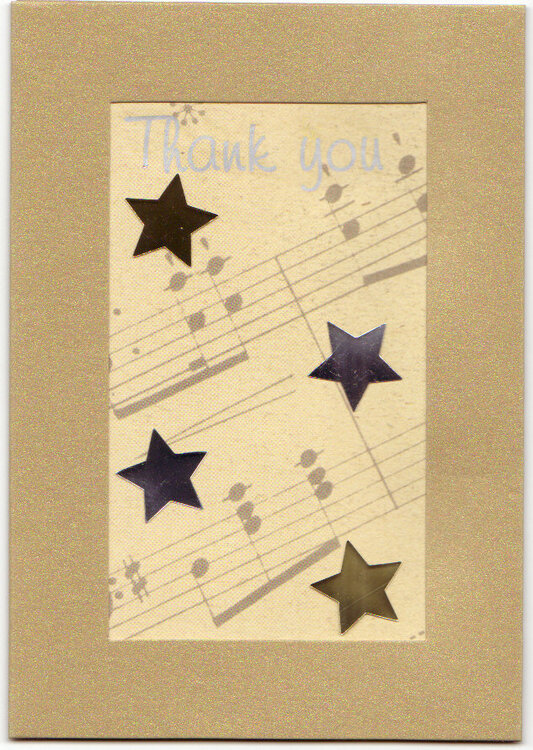 Thank You - Gold Music