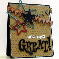 you are great! - Boys Rule Scrapbook Kits