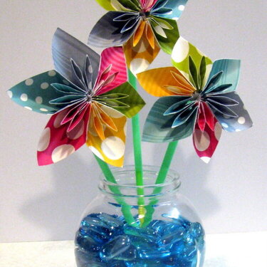 handmade bouquet - The Paper Variety