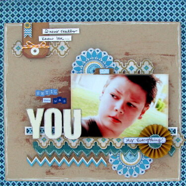 until there was you - Boys Rule Scrapbook Kits