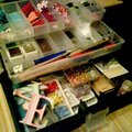 Tackle box as organiser