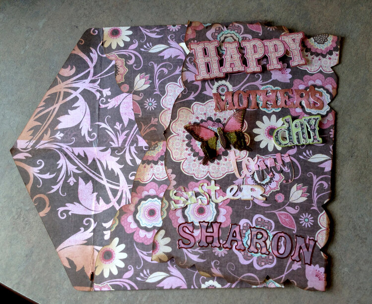 2012 Sister Sharon card