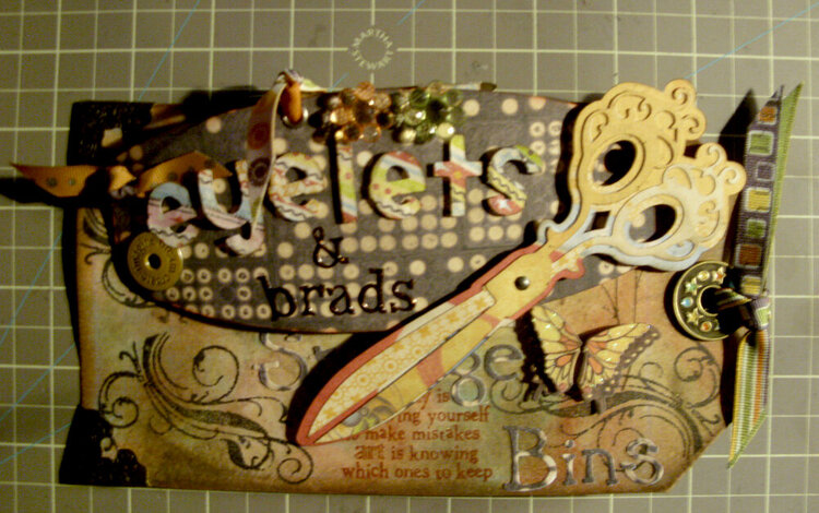 Eyelet &amp; Brads Tag