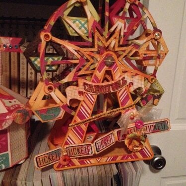 Ferris Wheel - SVG cuts