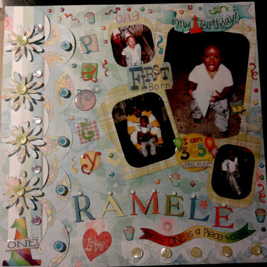 Ramele 1st Birthday