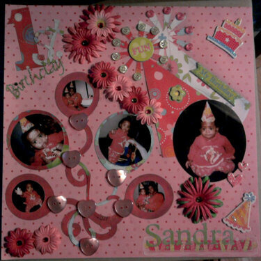 Sandra&#039;s 1st Birthday