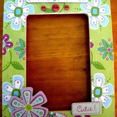 Altered picture frame