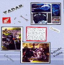 Scott&#039;s motorcycle: Vadar