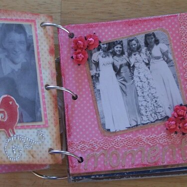 Family Mini album (pages 3 and 4)