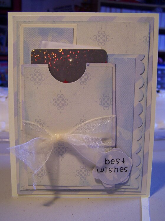 bridal shower card