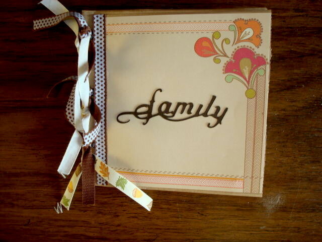 Family Paper Bag Book Cover