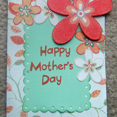 Mother&#039;s Day Flower Card