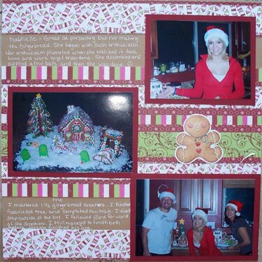 Gingerbread Layout pg 2