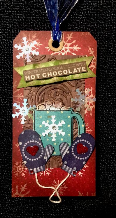 Hot Chocolate - Christmas Tag