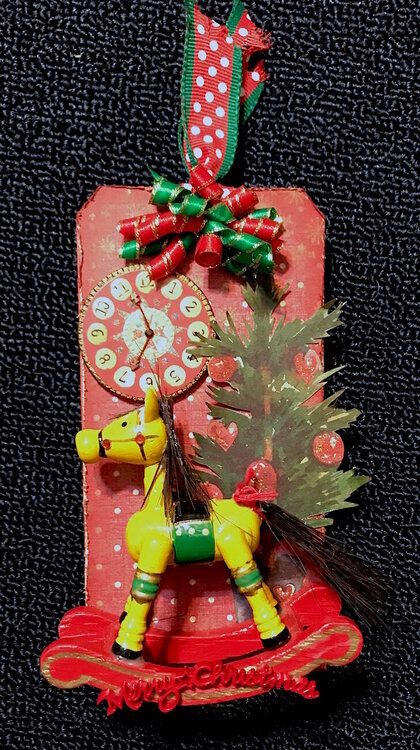 Toyland Christmas Tag