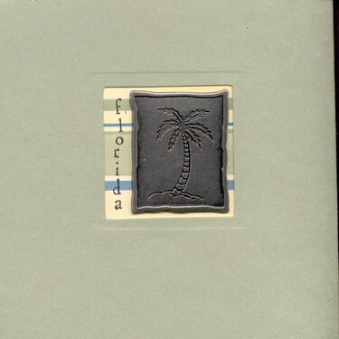 *SC* Florida Mini Album / Accordian Card