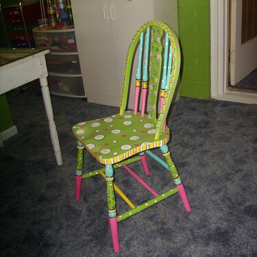 My Finished Chair another view