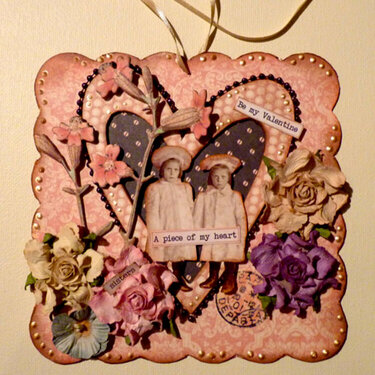 Sisters Valentine Tag