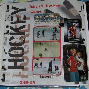 Julien&#039;s hockey game
