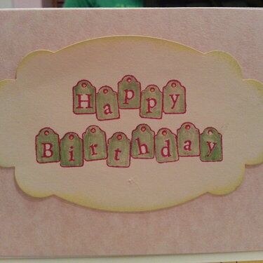 bday card