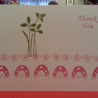 Thank you card