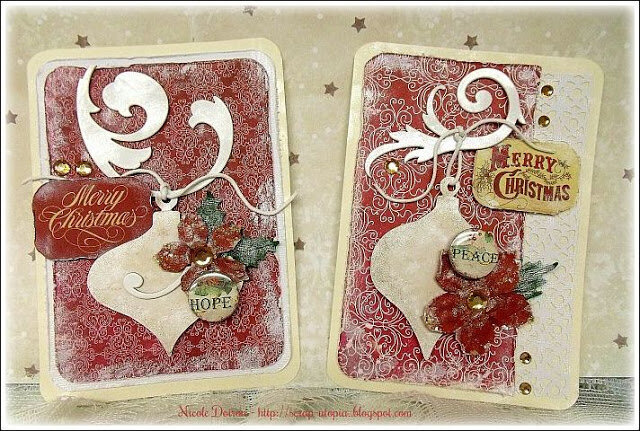 Set of 2 Christmas Cards (scrap-utopia)