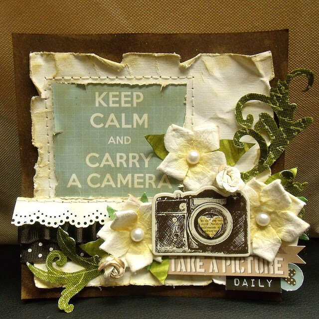 Carry a Camera Mini Canvas (scrap-utopia)