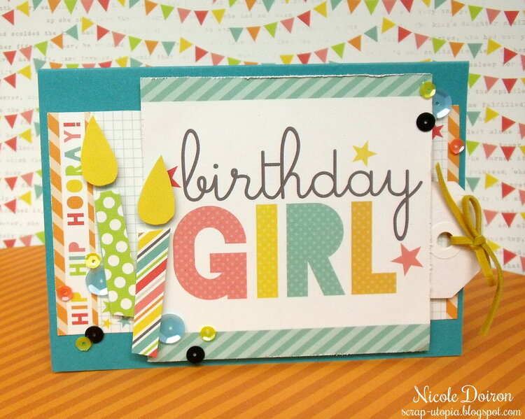 Birthday Girl Card (scrap-utopia)