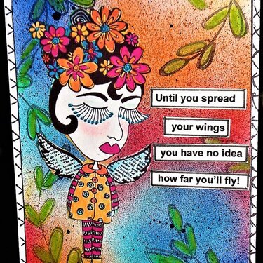 Spread Your Wings  (Journaling Style)