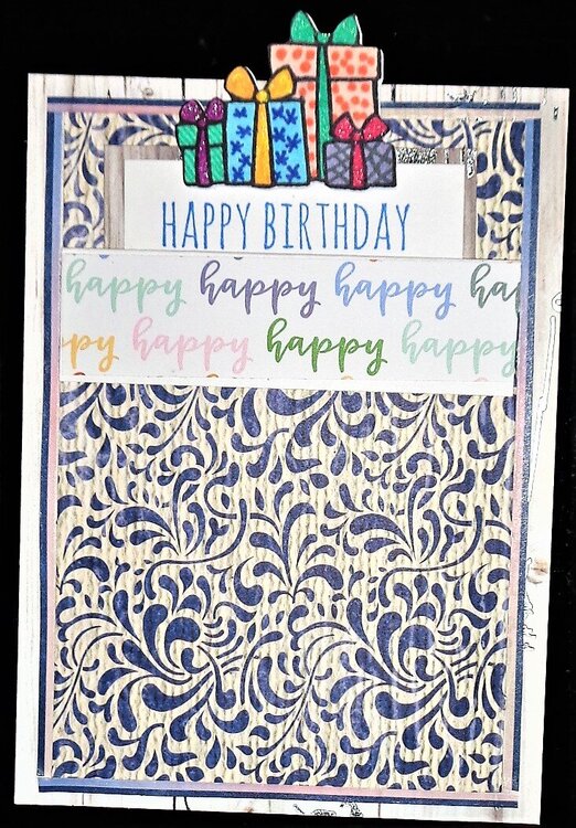 Gift Card Holder - Happy Birthday