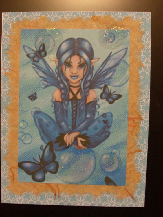 Blue Faire Card