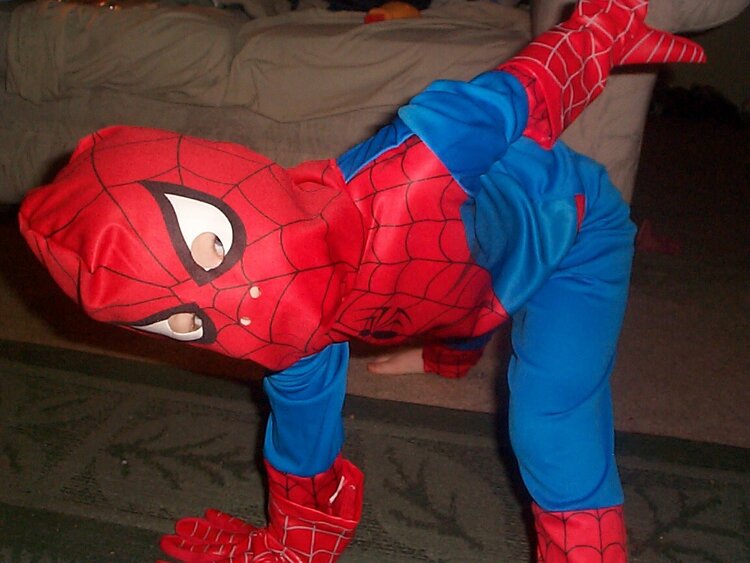 My lil Spiderman!!!!