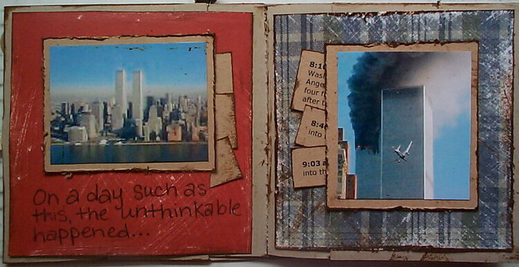 pages 1 and 2 of mini book