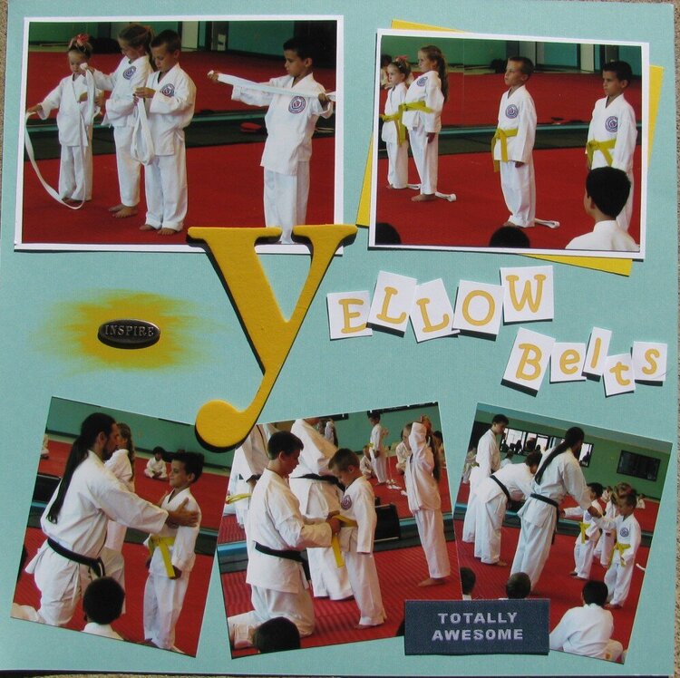 Yellow Belts pg 1